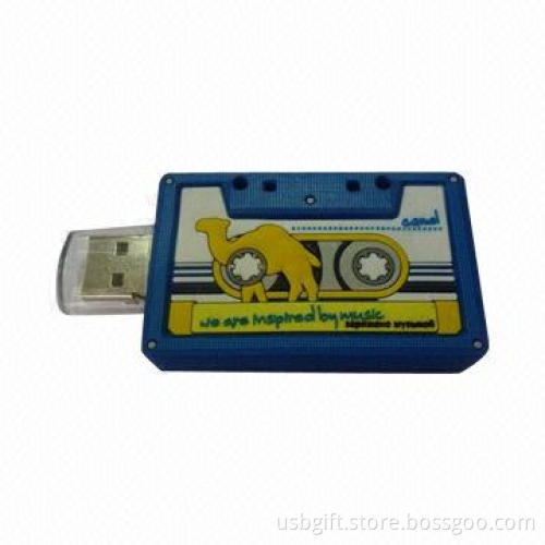 USB flash drives, custom design, tape shaped, 4GB